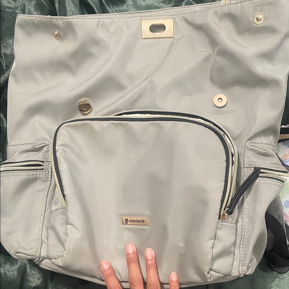 Gray Backpack